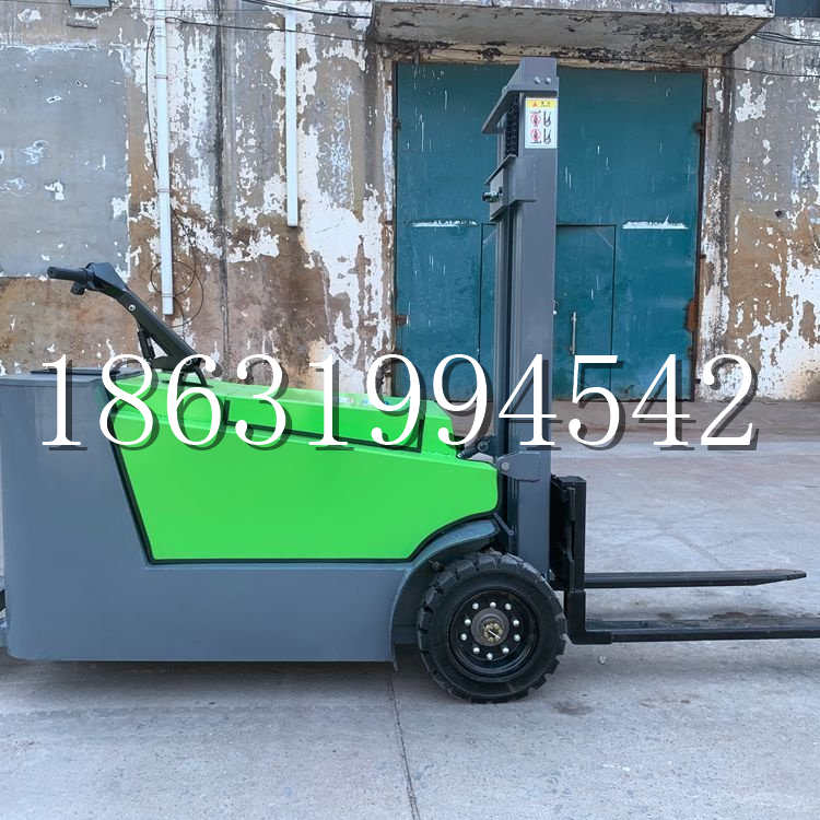 镇远县小型电动叉车1吨2吨步行站驾式电瓶堆高充电装卸车液压升降车铲车